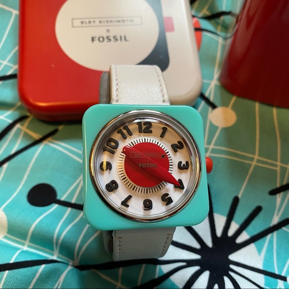 Fossil Eley Kishimoto Retro Timer Watch 
